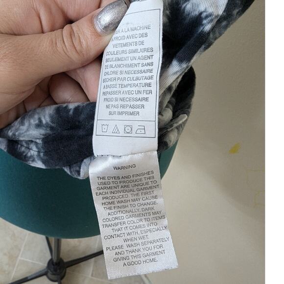 A.LAB Tie-Dye Have A Nice Day Alien Graphic T-Shirt Soft Short Sleeve Medium - Picture 8 of 8